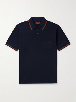 Logo-Embroidered Cotton-Piqué Polo Shirt Logo-Embroidered Cotton-Piqué Polo Shirt