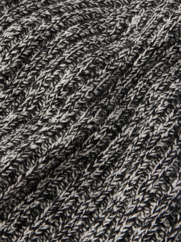 Ribbed Wool and Cashmere-Blend Beanie - CU