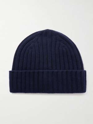 Cairn Ribbed Cashmere Beanie Cairn Ribbed Cashmere Beanie