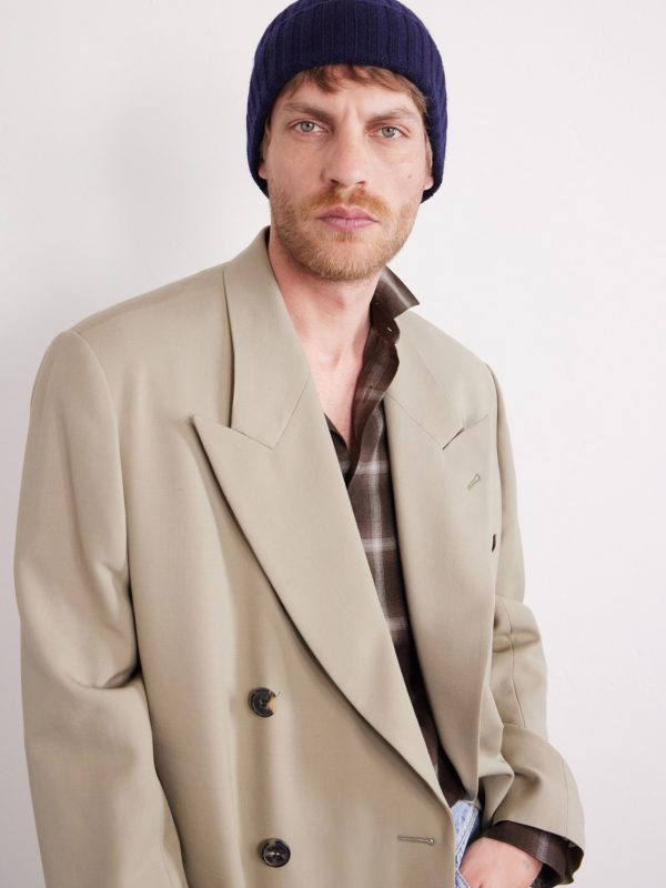 Cairn Ribbed Cashmere Beanie - OU Cairn Ribbed Cashmere Beanie - OU
