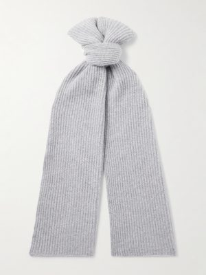 Ribbed Cashmere Scarf Ribbed Cashmere Scarf