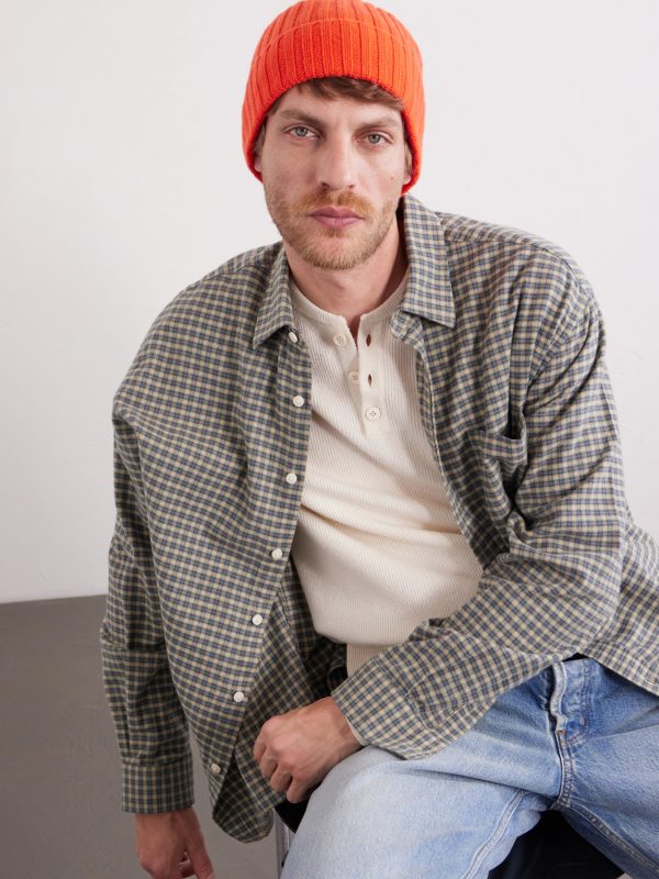 Cairn Ribbed Cashmere Beanie - OU Cairn Ribbed Cashmere Beanie - OU