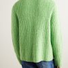 Cloud Ribbed Cashmere Cardigan - BK