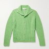 Cloud Ribbed Cashmere Cardigan