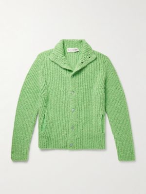 Cloud Ribbed Cashmere Cardigan