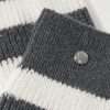 Shadow Sunstone-Embellished Striped Ribbed Cashmere-Blend Socks - CU Shadow Sunstone-Embellished Striped Ribbed Cashmere-Blend Socks - CU