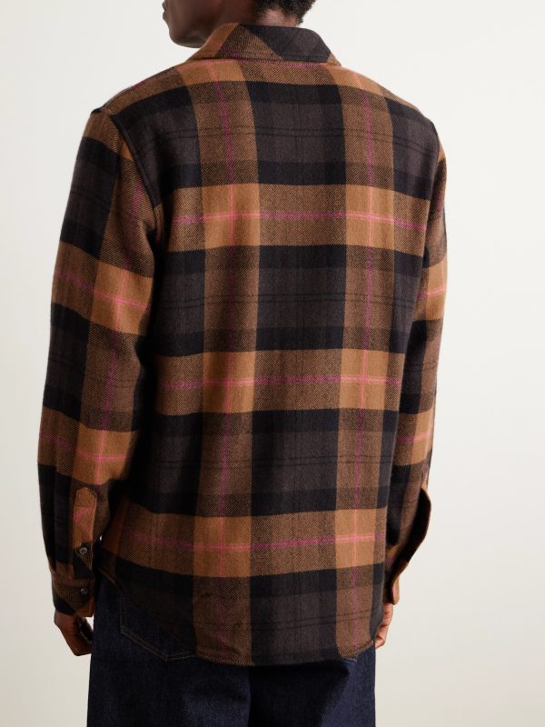 Checked Cashmere Shirt - BK