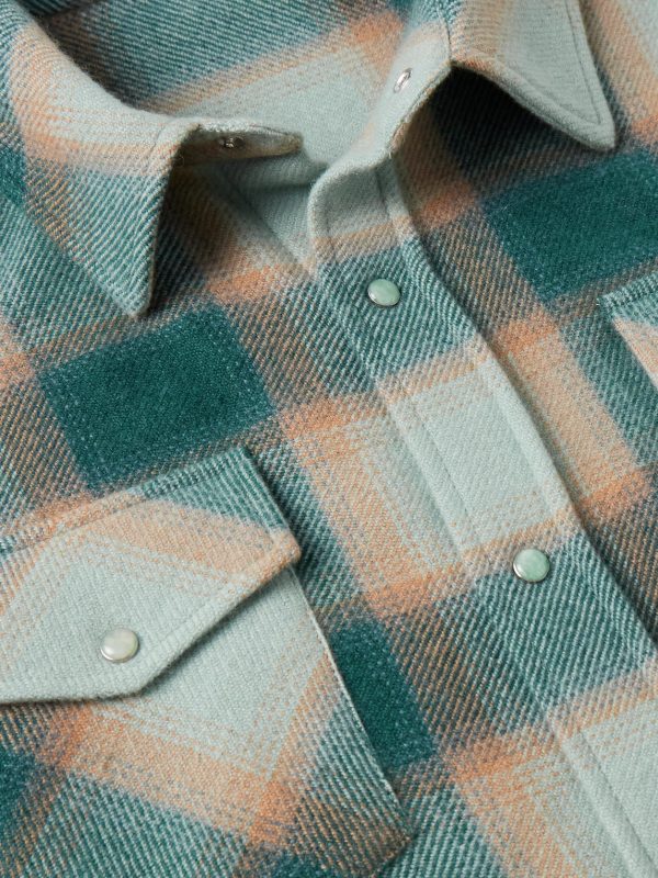 Checked Cashmere Shirt - CU