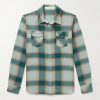 Checked Cashmere Shirt
