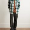 Checked Cashmere Shirt - OU