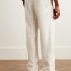Straight-Leg Cashmere Drawstring Trousers - BK Straight-Leg Cashmere Drawstring Trousers - BK