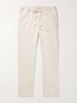 Straight-Leg Cashmere Drawstring Trousers Straight-Leg Cashmere Drawstring Trousers