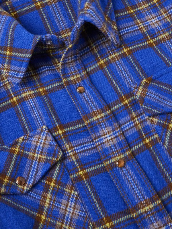 Checked Cashmere Shirt - CU Checked Cashmere Shirt - CU