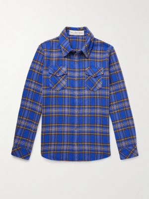 Checked Cashmere Shirt
