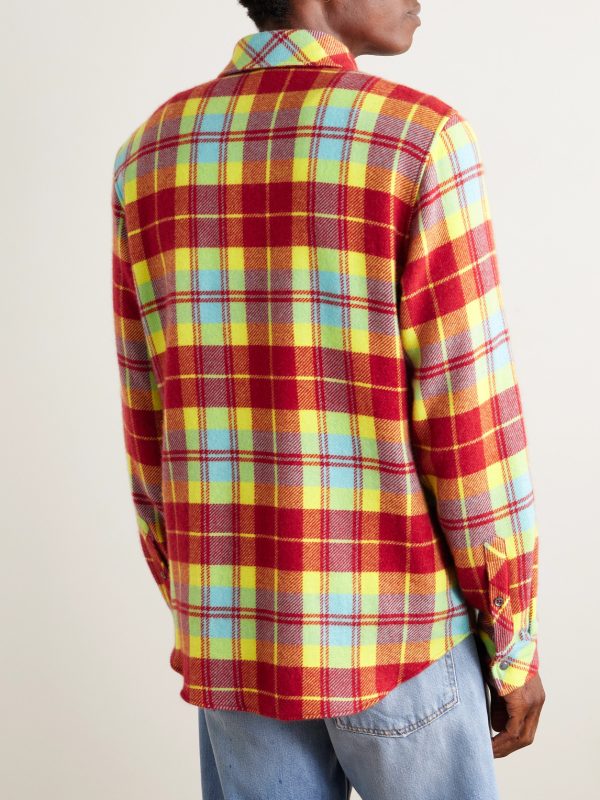 Checked Cashmere Shirt - BK