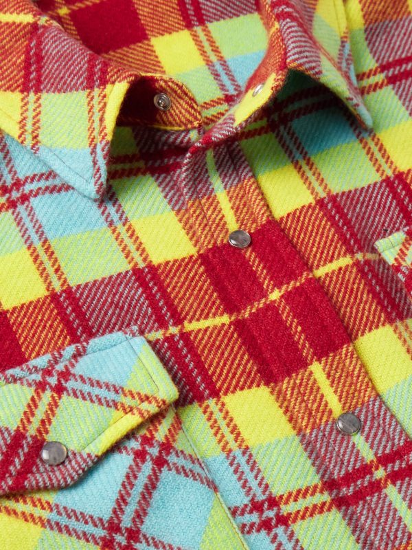 Checked Cashmere Shirt - CU