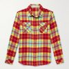 Checked Cashmere Shirt