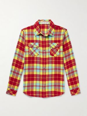 Checked Cashmere Shirt