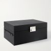 Cross-Grain Leather Eight-Piece Watch Box - E1 Cross-Grain Leather Eight-Piece Watch Box - E1