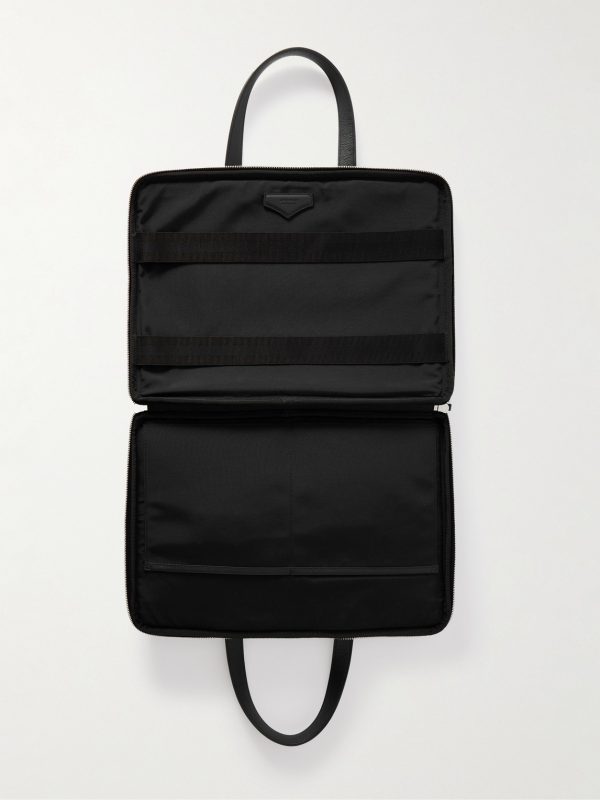 Sartorial Cross-Grain Leather Briefcase - E2 Sartorial Cross-Grain Leather Briefcase - E2