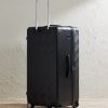 #MY4810 Extreme 3.0 Leather-Trimmed Polycarbonate Check-In Suitcase - BK #MY4810 Extreme 3.0 Leather-Trimmed Polycarbonate Check-In Suitcase - BK