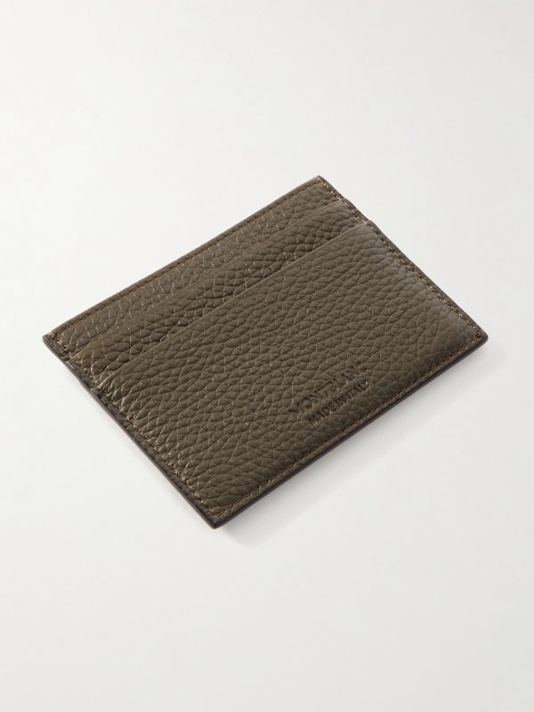 Full-Grain Leather Cardholder - BK Full-Grain Leather Cardholder - BK
