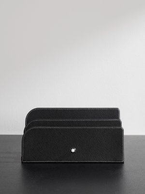 Cross-Grain Leather Letter Rack Cross-Grain Leather Letter Rack