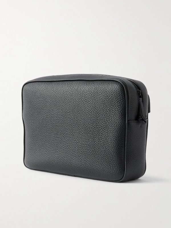 MLock 4810 Full-Grain Leather Messenger Bag - BK MLock 4810 Full-Grain Leather Messenger Bag - BK