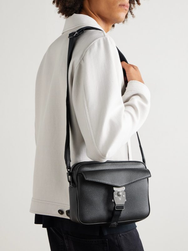 MLock 4810 Full-Grain Leather Messenger Bag - E2 MLock 4810 Full-Grain Leather Messenger Bag - E2