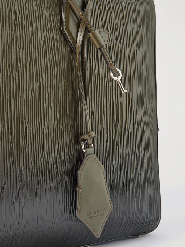 149 Corteccia Textured-Leather Bag - CU