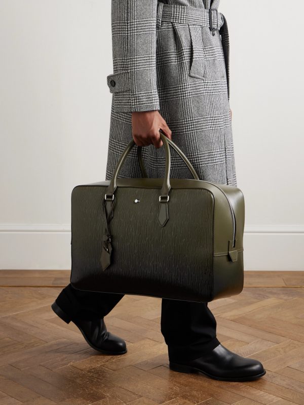 149 Corteccia Textured-Leather Bag - OU