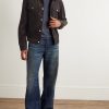 Cotton-Corduroy Trucker Jacket - OU Cotton-Corduroy Trucker Jacket - OU