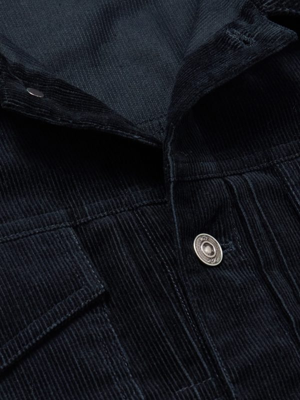 Cotton-Corduroy Trucker Jacket - CU Cotton-Corduroy Trucker Jacket - CU