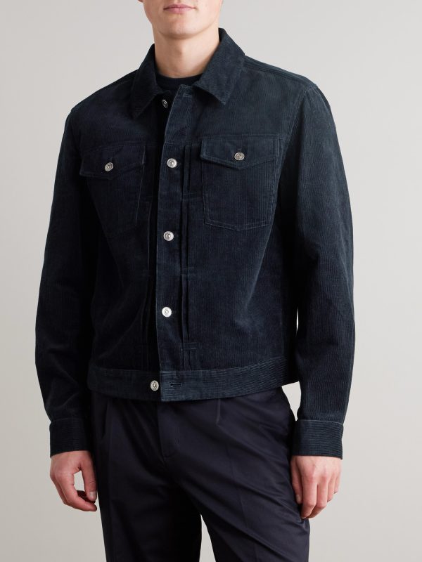 Cotton-Corduroy Trucker Jacket - FR Cotton-Corduroy Trucker Jacket - FR