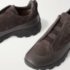 Triple Stitch™ Monte Rubber-Trimmed Suede Slip-On Sneakers - CU Triple Stitch™ Monte Rubber-Trimmed Suede Slip-On Sneakers - CU