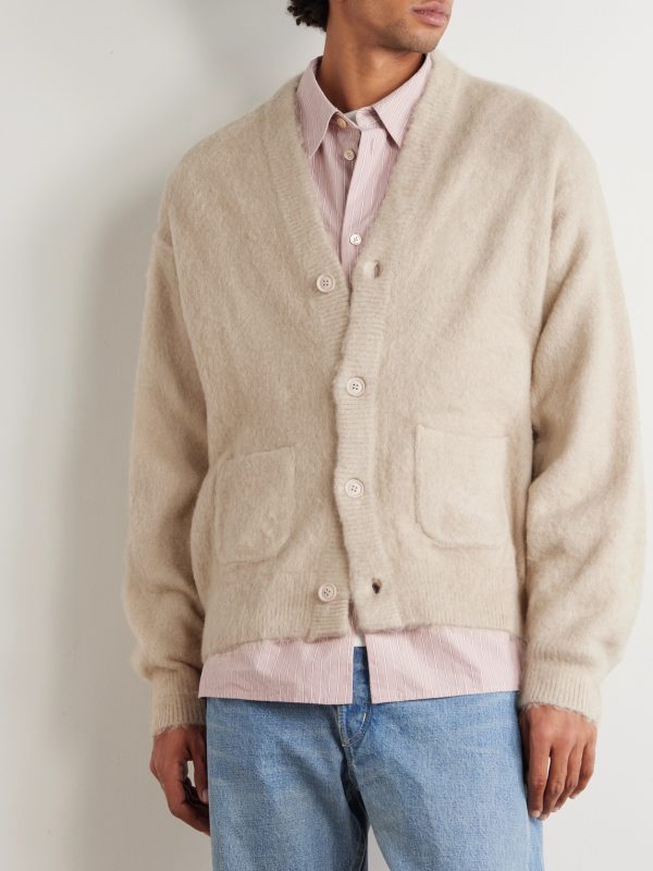 Brushed-Knit Cardigan - FR Brushed-Knit Cardigan - FR