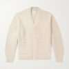 Brushed-Knit Cardigan Brushed-Knit Cardigan
