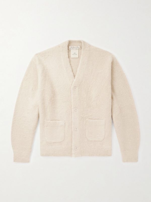 Brushed-Knit Cardigan Brushed-Knit Cardigan