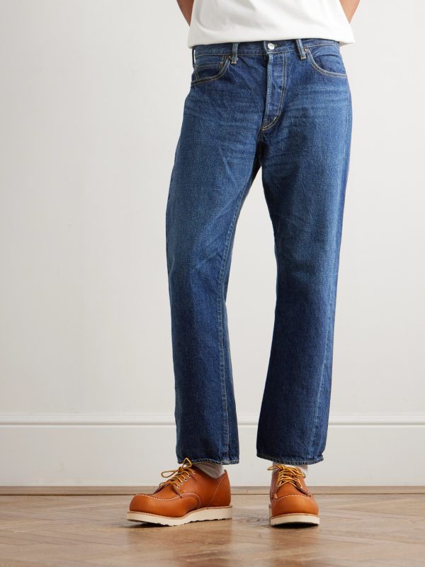 1954 Straight-Leg Cropped Distressed Jeans - FR 1954 Straight-Leg Cropped Distressed Jeans - FR