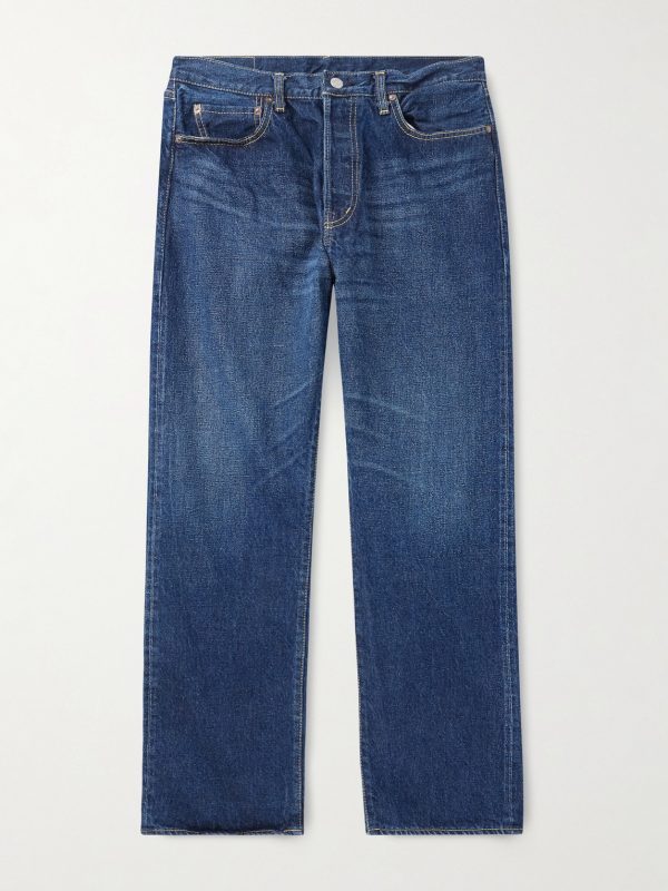 1954 Straight-Leg Cropped Distressed Jeans 1954 Straight-Leg Cropped Distressed Jeans