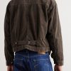 Cotton-Corduroy Trucker Jacket - BK Cotton-Corduroy Trucker Jacket - BK