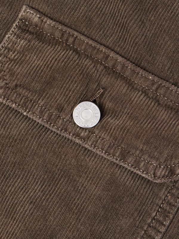 Cotton-Corduroy Trucker Jacket - E1 Cotton-Corduroy Trucker Jacket - E1