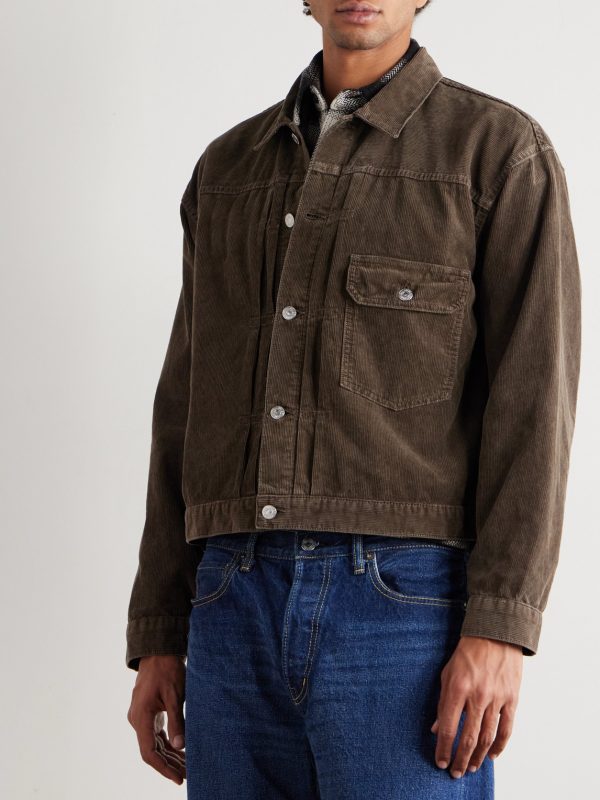 Cotton-Corduroy Trucker Jacket - FR Cotton-Corduroy Trucker Jacket - FR