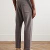 Straight-Leg Cotton-Jersey Sweatpants - BK Straight-Leg Cotton-Jersey Sweatpants - BK