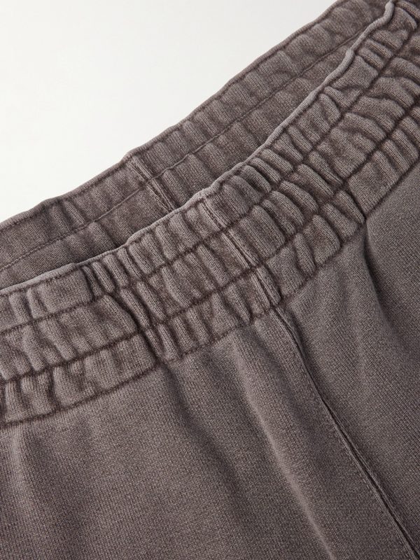 Straight-Leg Cotton-Jersey Sweatpants - E1 Straight-Leg Cotton-Jersey Sweatpants - E1