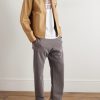 Straight-Leg Cotton-Jersey Sweatpants - OU Straight-Leg Cotton-Jersey Sweatpants - OU