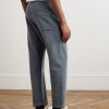 Straight-Leg Cotton-Jersey Sweatpants - BK Straight-Leg Cotton-Jersey Sweatpants - BK
