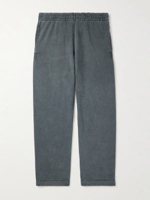 Straight-Leg Cotton-Jersey Sweatpants