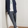 Straight-Leg Cotton-Jersey Sweatpants - OU Straight-Leg Cotton-Jersey Sweatpants - OU