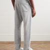 Straight-Leg Cotton-Jersey Sweatpants - BK Straight-Leg Cotton-Jersey Sweatpants - BK